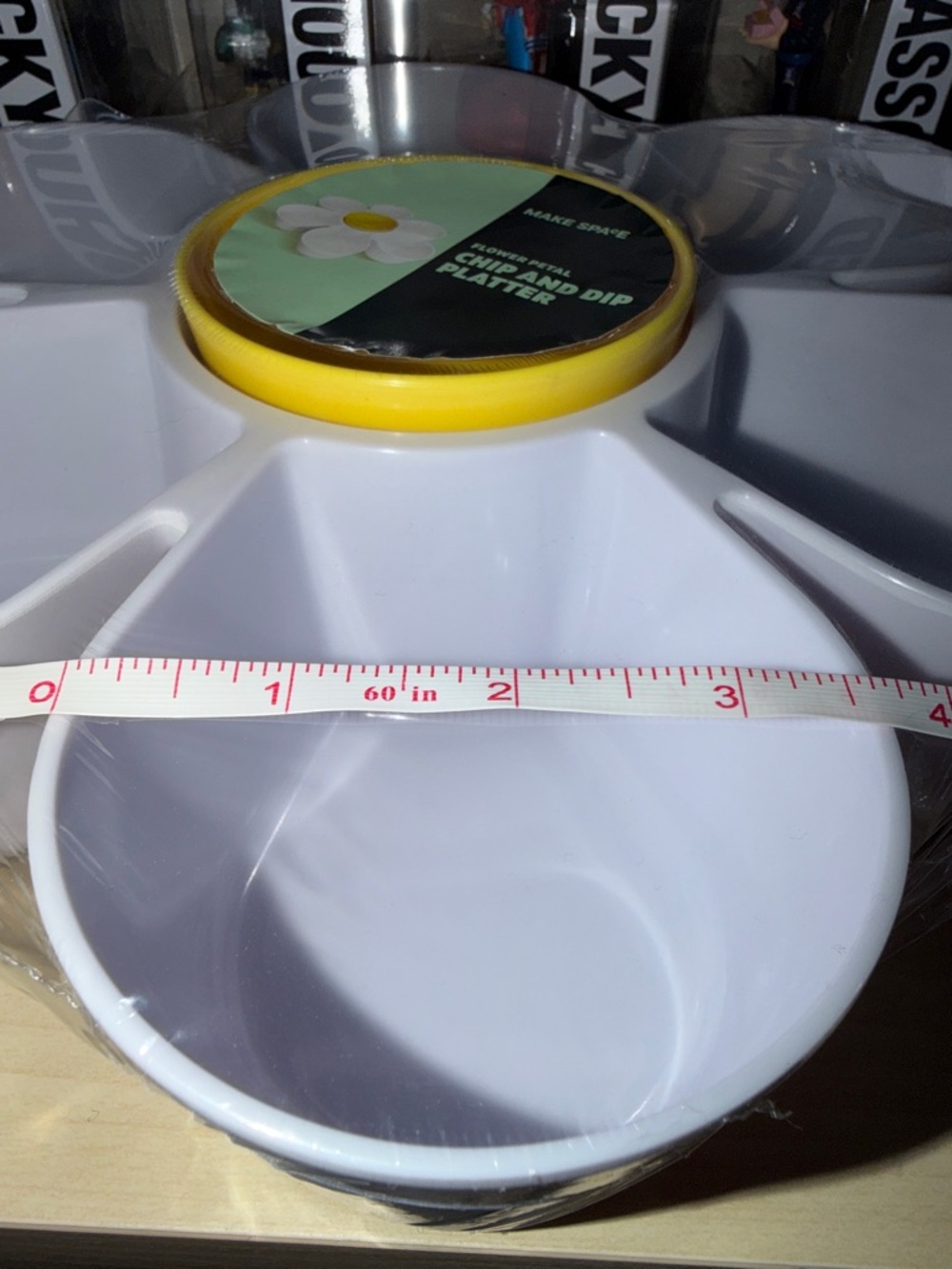 Flower Petal Chip and Dip Platter - Picture 3 of 4